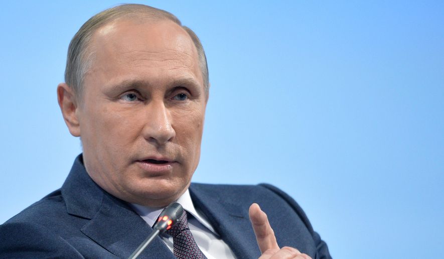 Vladimir Putin via Washington Times